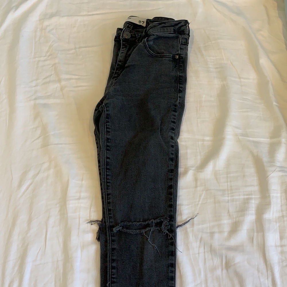 Black Ripped Jeans - Picture 3 of 3